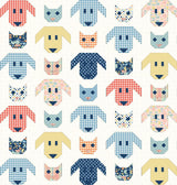 Felix & Fido Quilt Pattern in Love You to the Moon fabrics