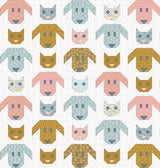 Felix & Fido Quilt Pattern in Petals & Hazel fabrics