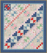 Flower Flock Quilt Pattern in Cath Kidston® Signature Collection fabrics