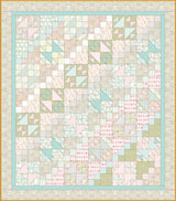 Flower Flock Quilt Pattern in Little Posies fabrics