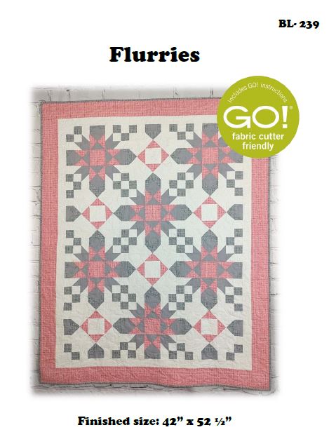 Flurries Downloadable Pattern by Beaquilter