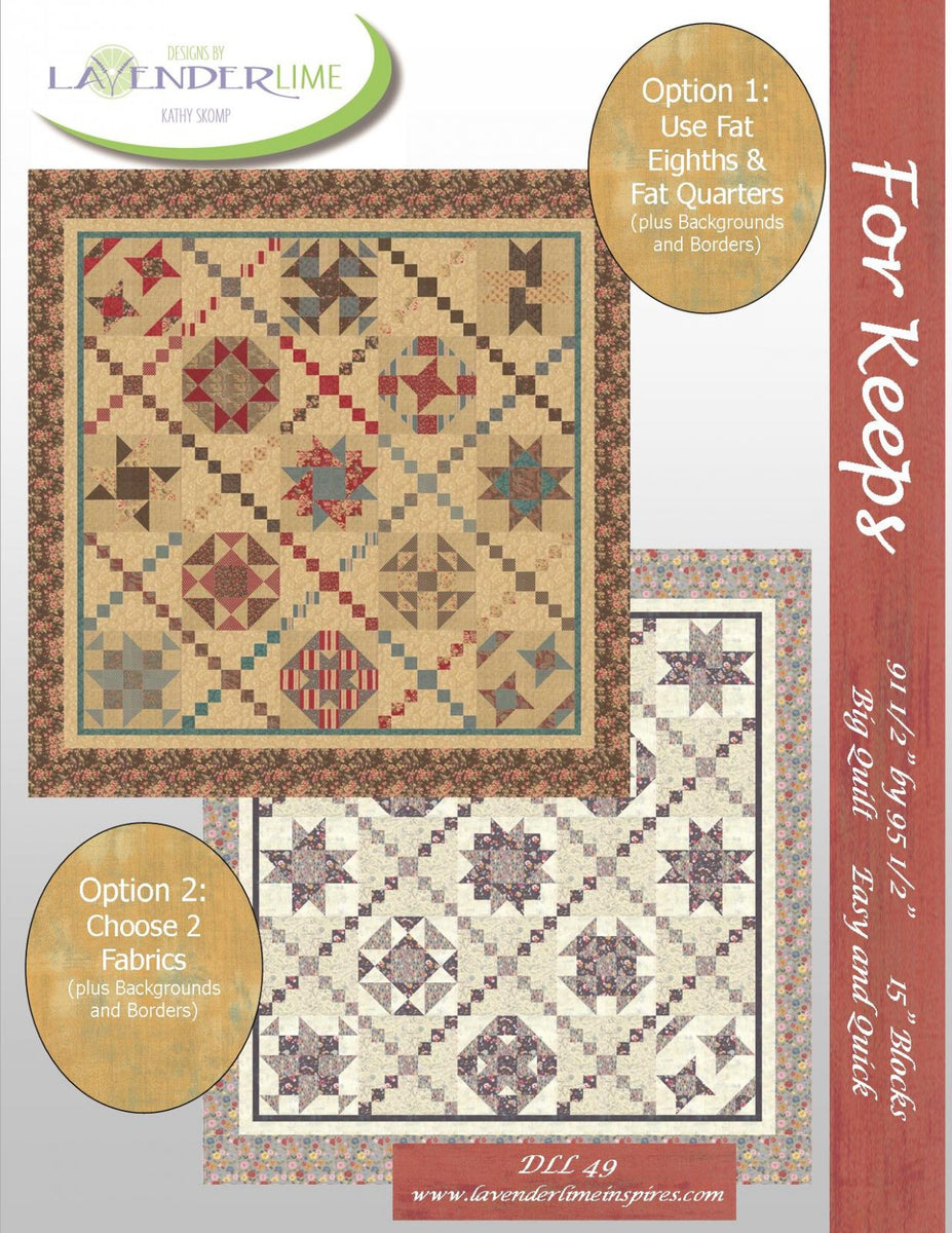 For Keeps Downloadable Pattern – Quilting Books Patterns and Notions