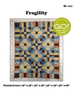 Fragility Quilt Pattern by Beaquilter