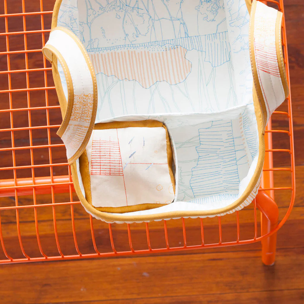 Social Tote Pattern by Carolyn Friedlander