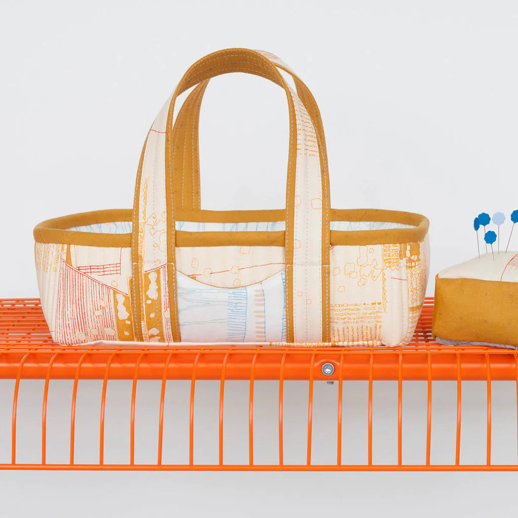 Social Tote Pattern by Carolyn Friedlander
