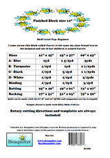 Back of the Garret Downloadable Pattern by Beaquilter