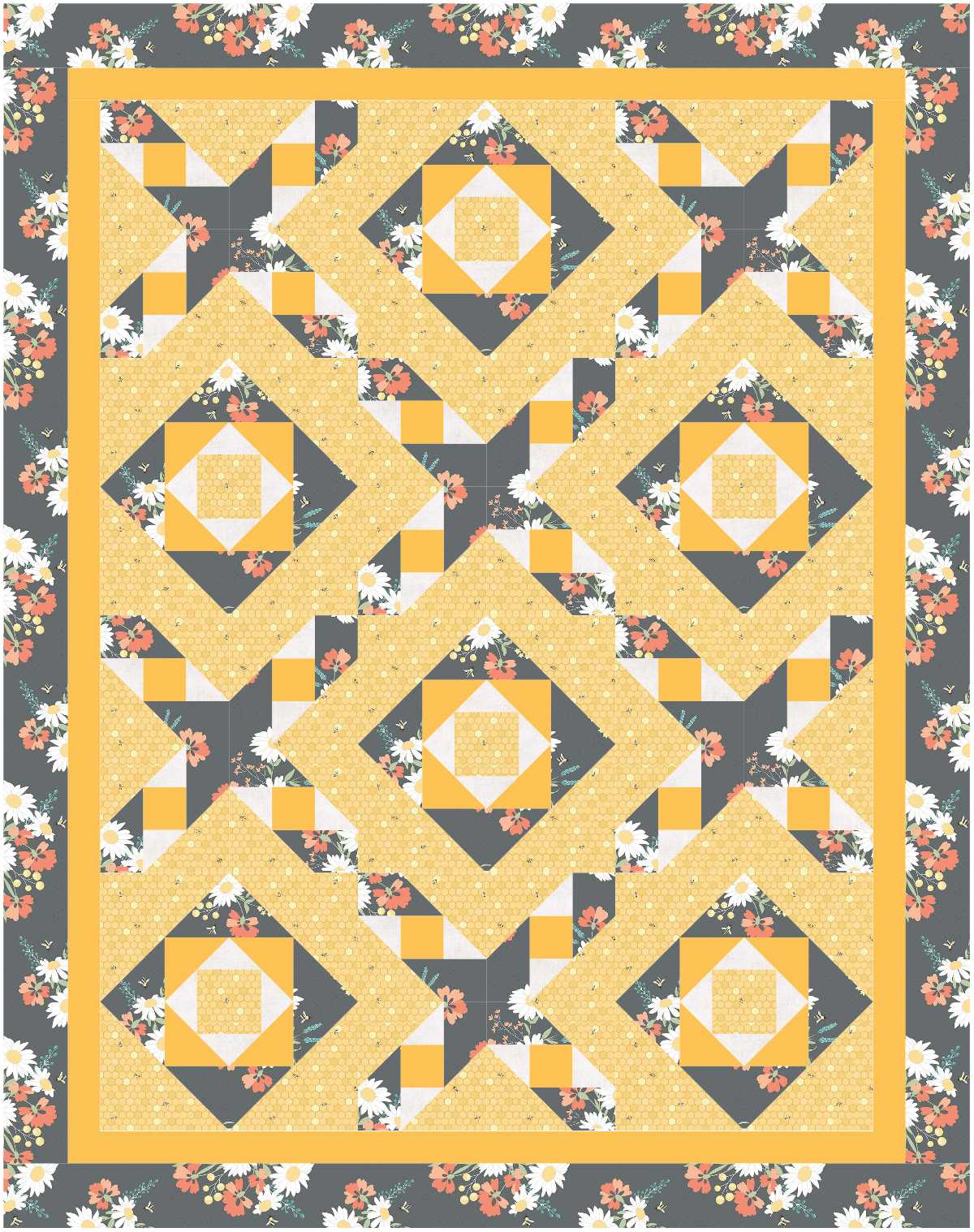 Garret Downloadable Pattern by Beaquilter