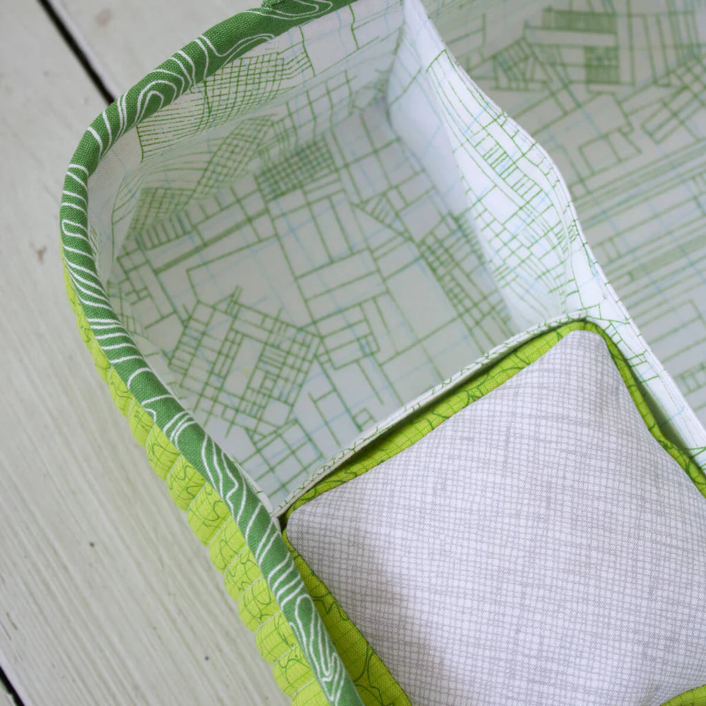 Social Tote Pattern by Carolyn Friedlander