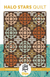 Halo Stars Quilt Pattern in Worth Repeating fabrics