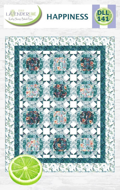 Happiness Downloadable Pattern by Lavender Lime Quilting