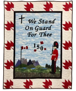 We Stand On Guard Downloadable Pattern by H. Corinne Hewitt Quilt Patterns