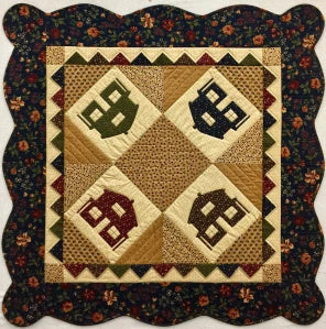 Once Upon a Prairie House Downloadable Pattern by H. Corinne Hewitt Quilt Patterns