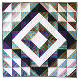 Stripey HSTs Quilt Pattern by Orange Dot Quilts
