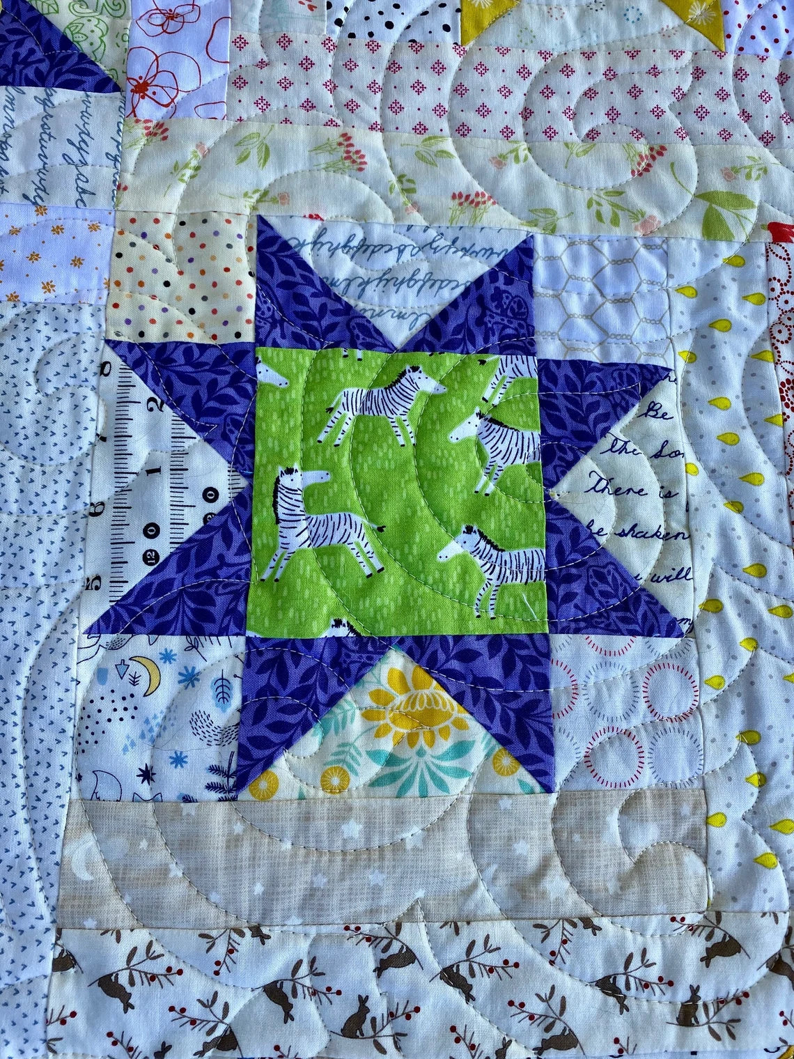 Goodnight June Quilt Pattern by Sweet June Quilting and Design