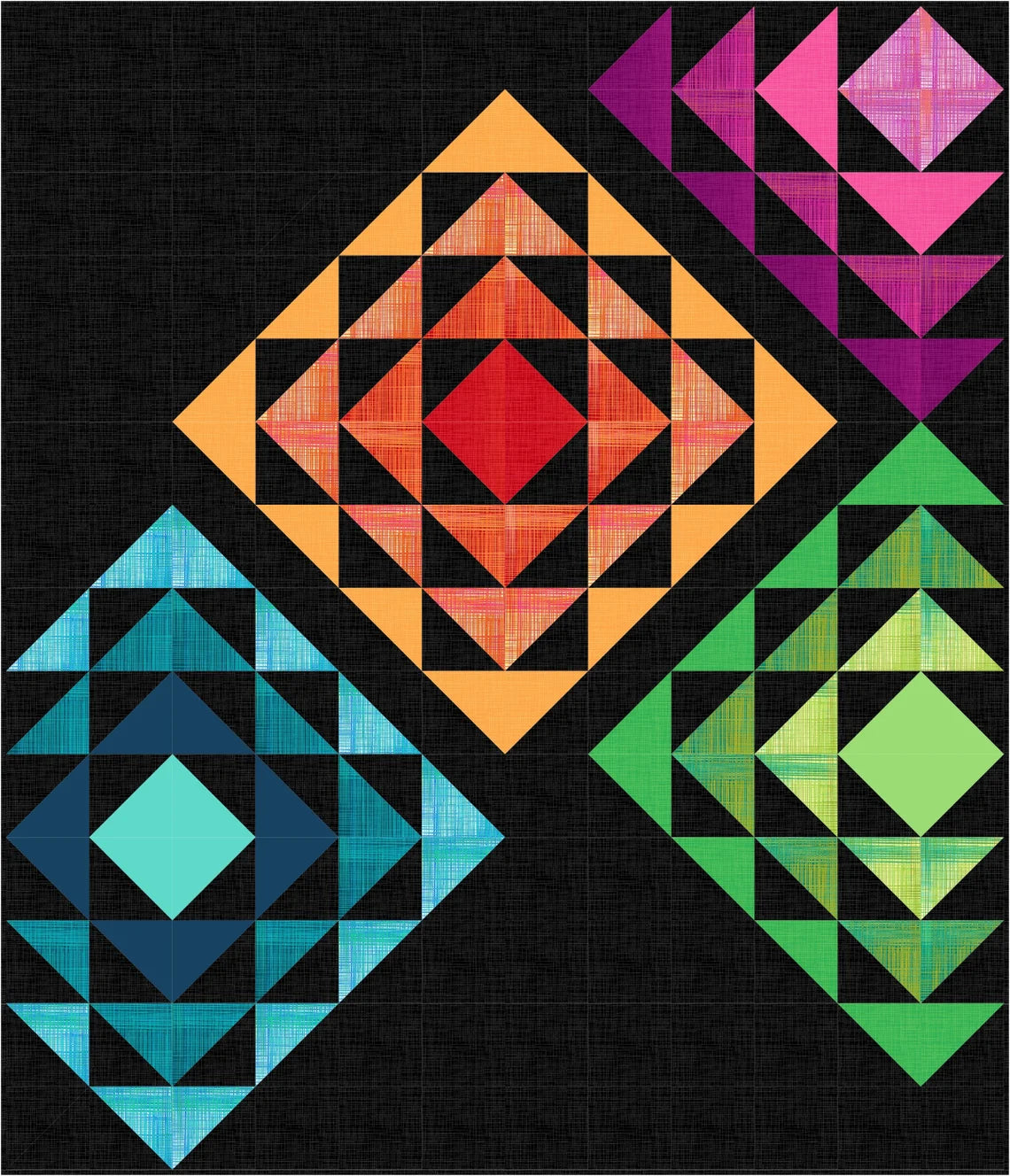 Granny Squares Quilt Pattern