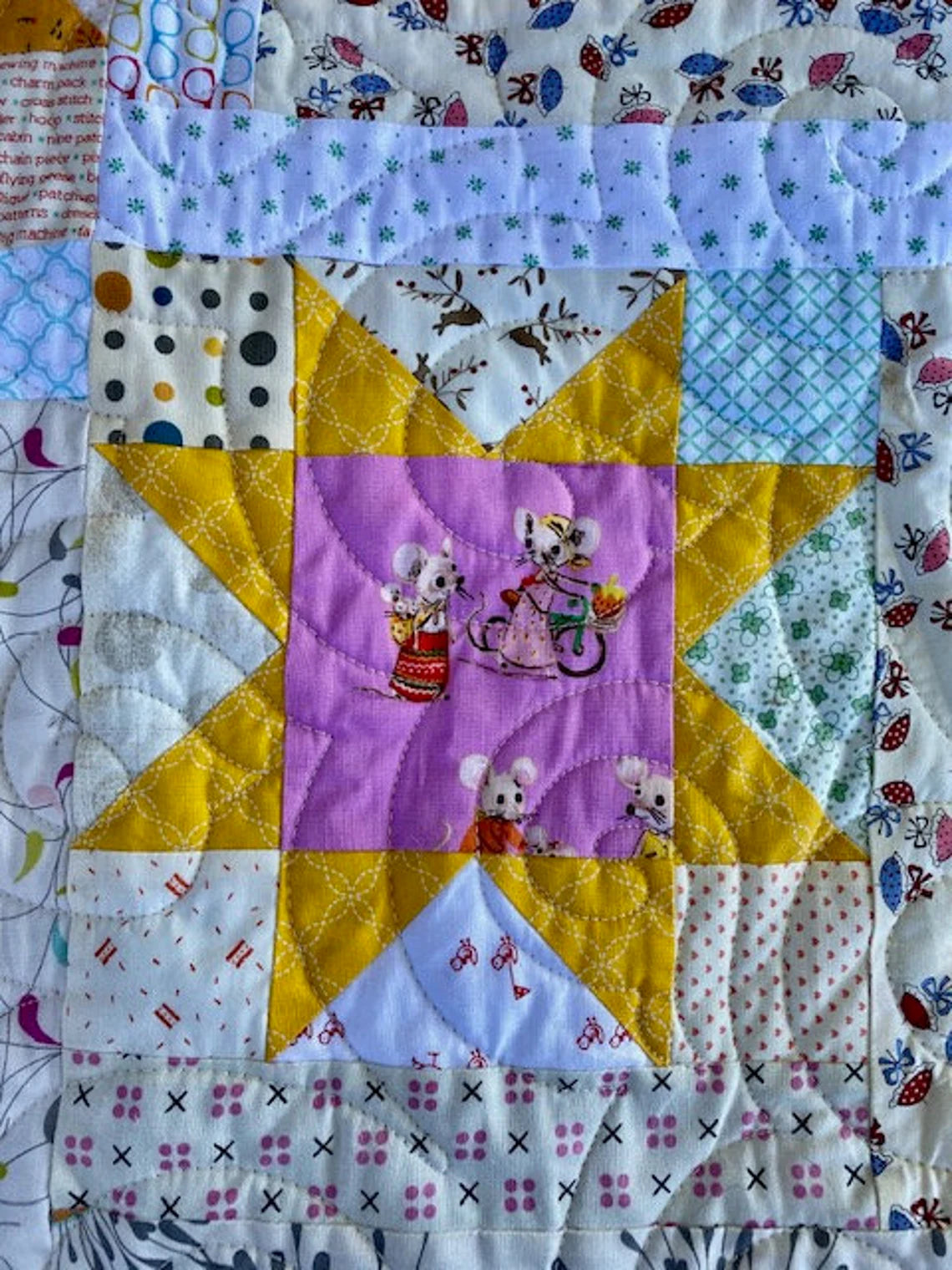 Goodnight June Quilt Pattern by Sweet June Quilting and Design