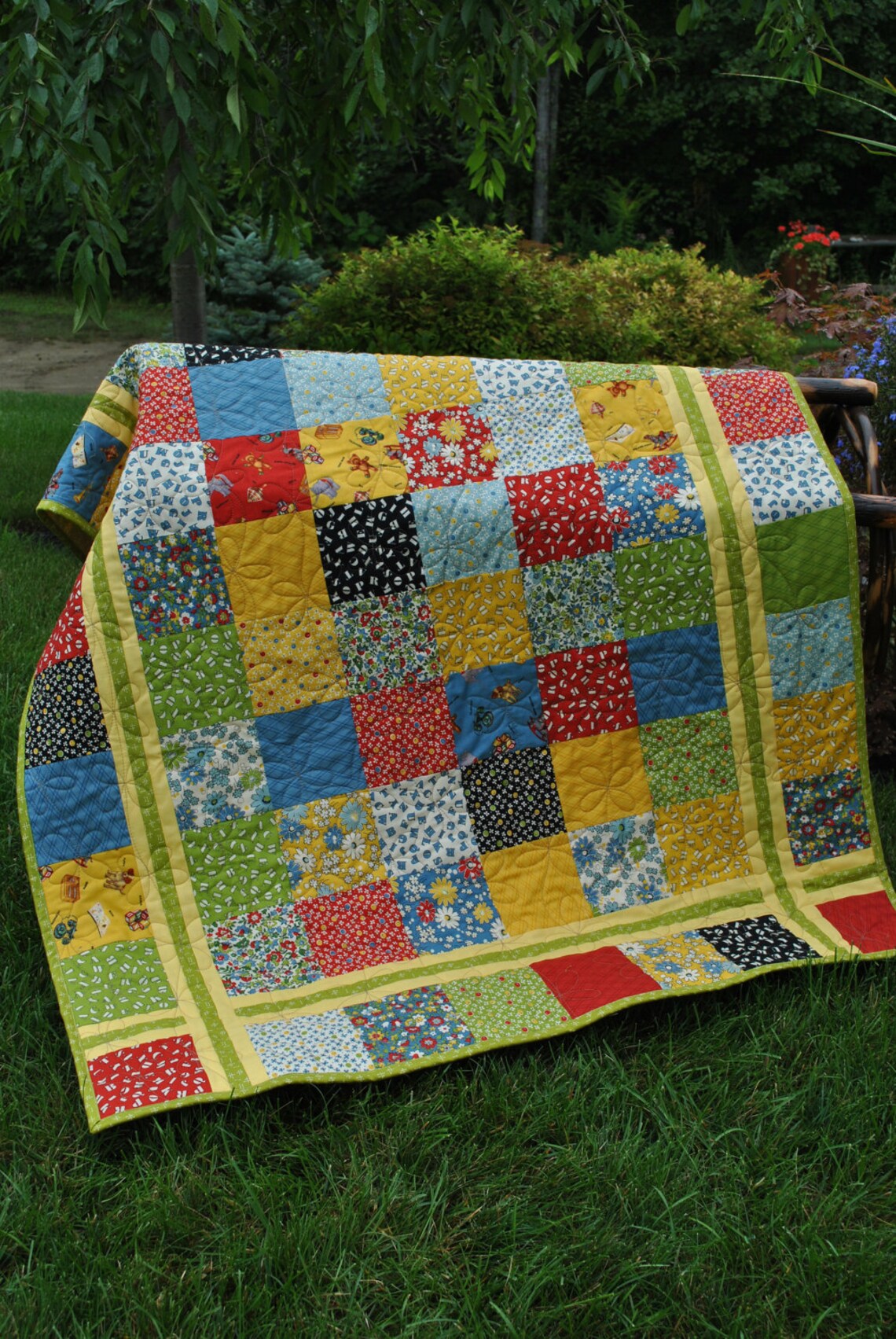 Simple Stitches Quilt Pattern by Sweet Janes Quilting and Design