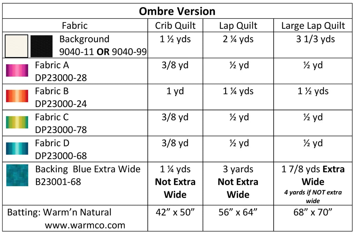 Granny Squares Quilt Pattern