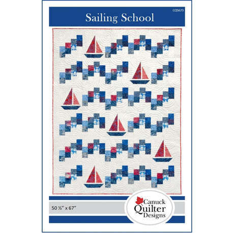 Sailing School Downloadable Pattern by Canuck Quilter Designs