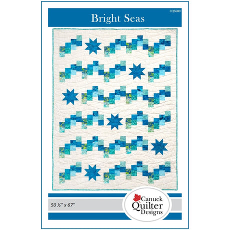 Bright Seas Downloadable Pattern by Canuck Quilter Designs