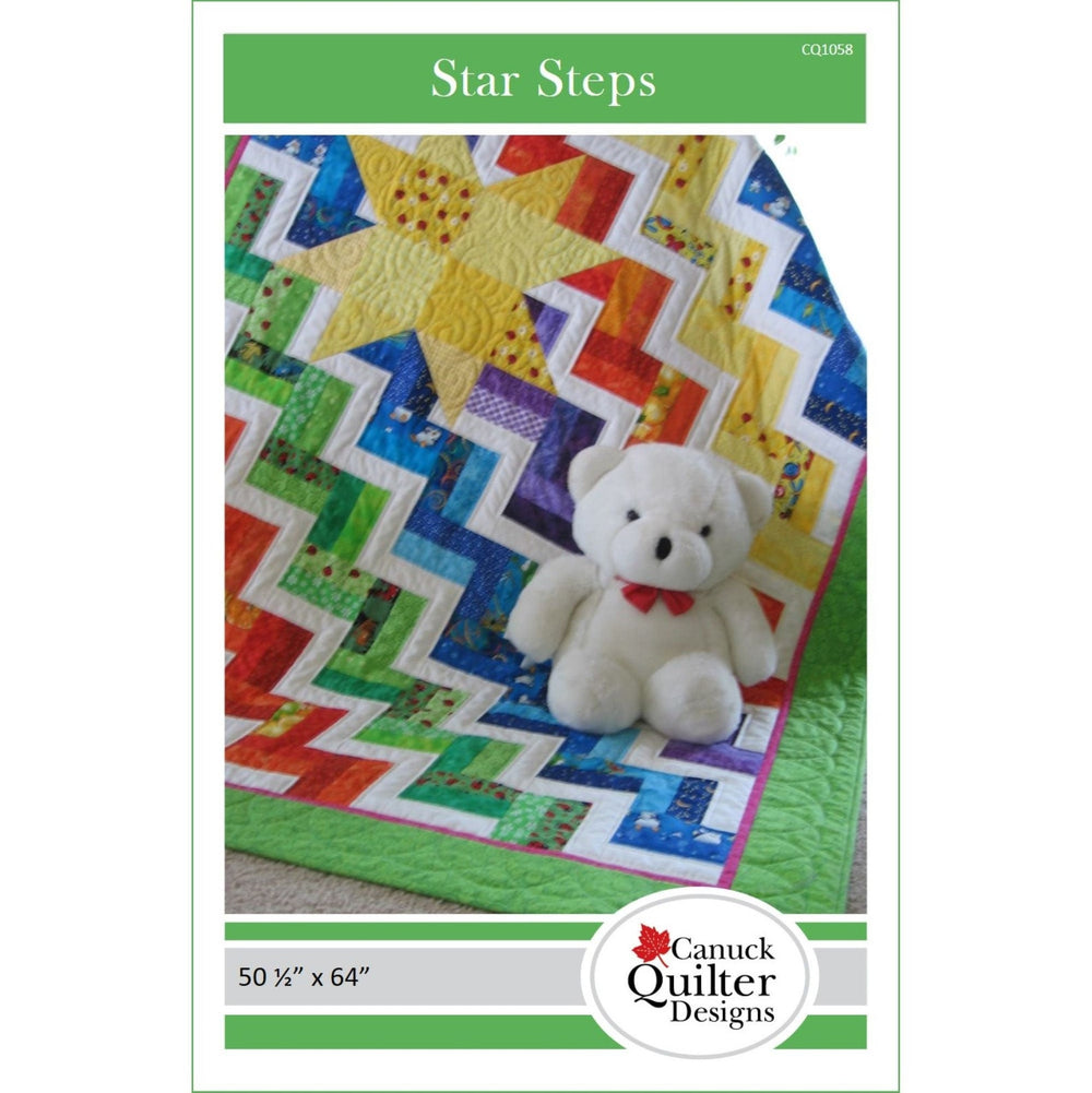 Step Pattern Eyfs Star Steps Downloadable Pattern – Quilting Books Patterns and Notions