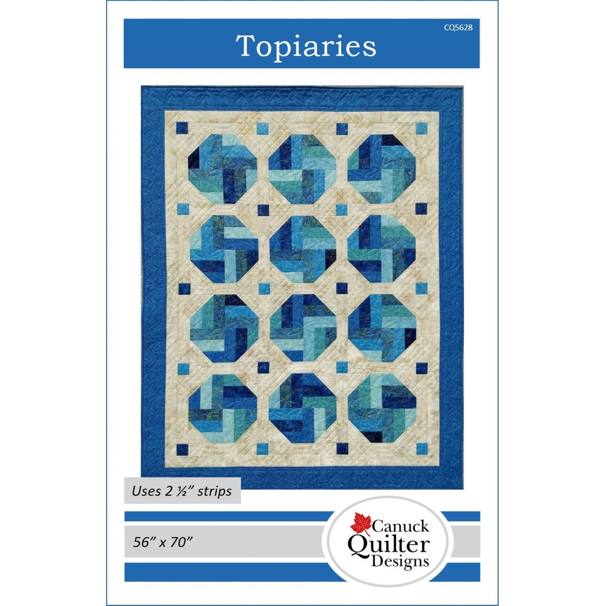 Topiaries Downloadable Pattern by Canuck Quilter Designs