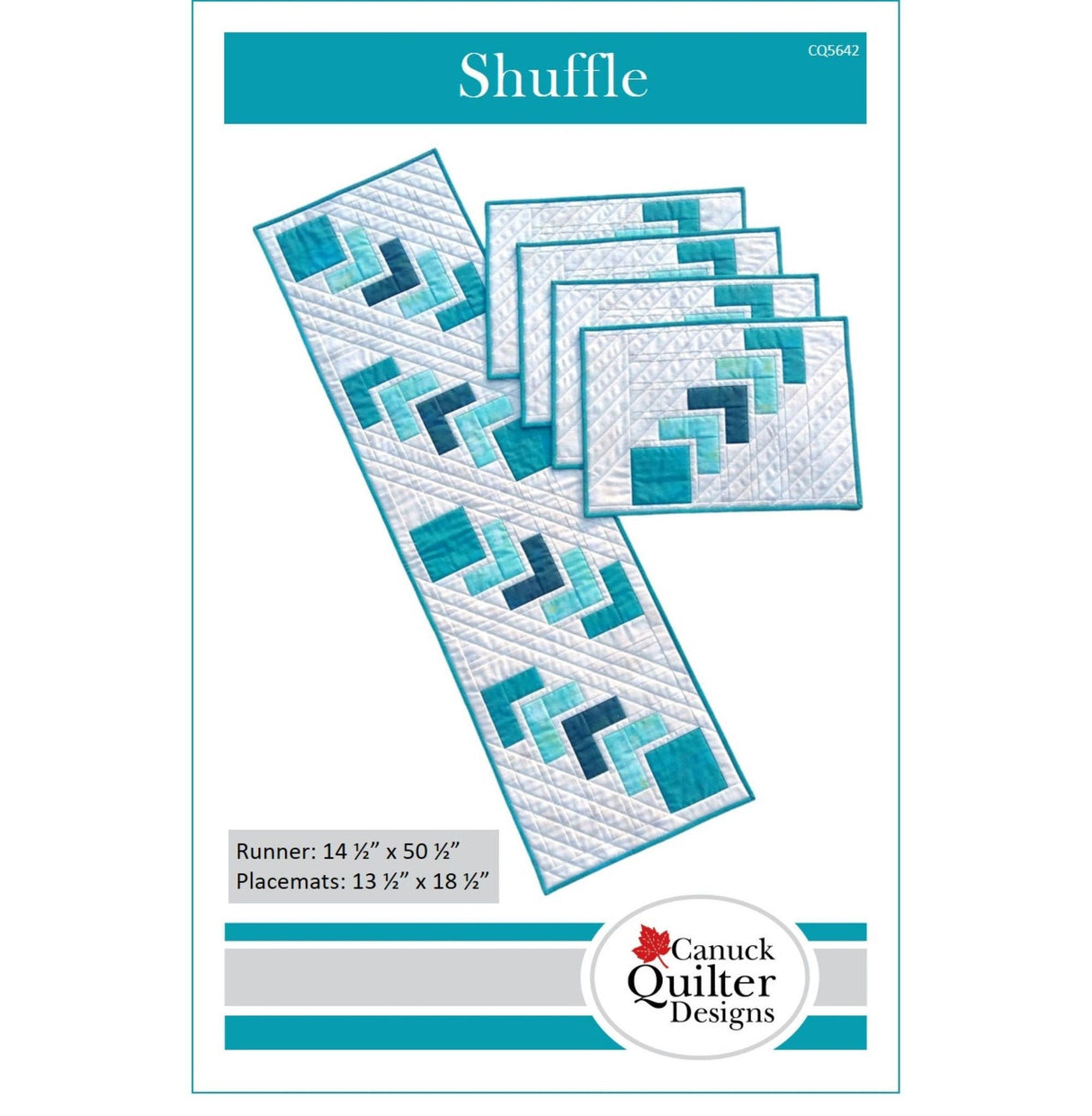 Shuffle Downloadable Pattern by Canuck Quilter Designs