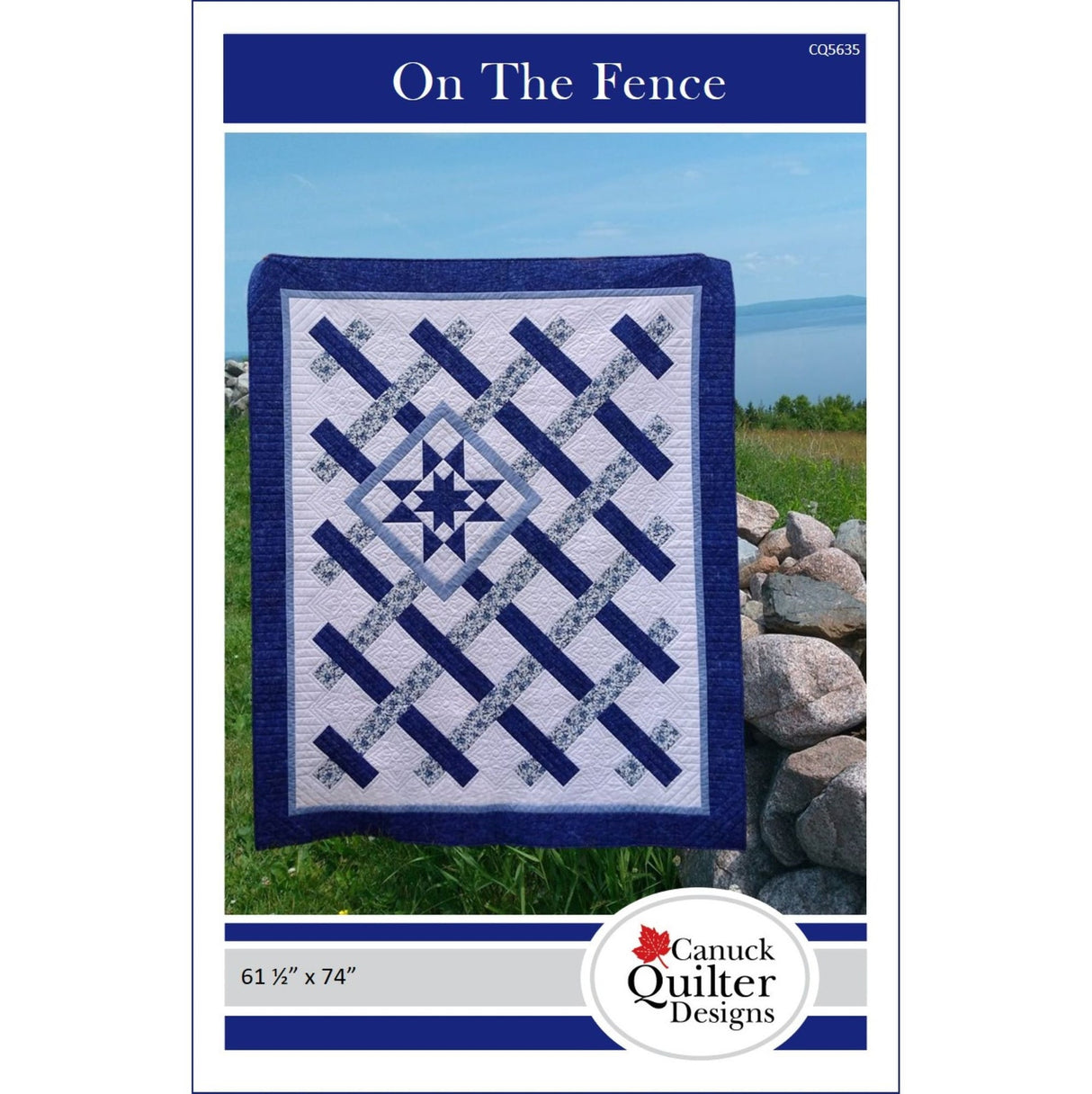 On The Fence Downloadable Pattern by Canuck Quilter Designs