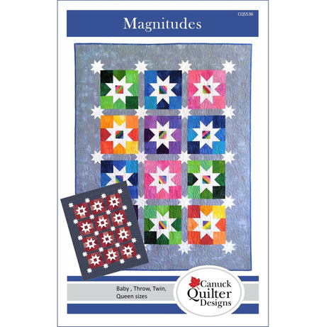 Magnitudes Downloadable Pattern by Canuck Quilter Designs