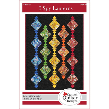 I Spy Downloadable Pattern by Canuck Quilter Designs