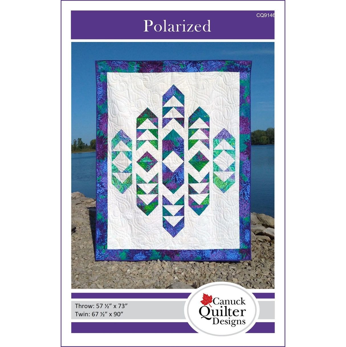 Polarized Downloadable Pattern by Canuck Quilter Designs