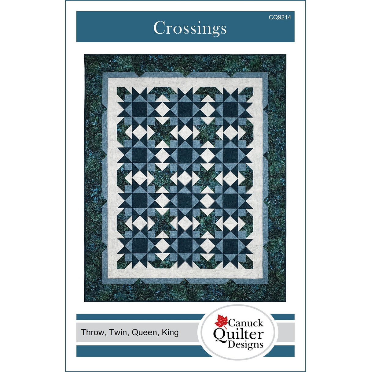 Crossings Downloadable Pattern by Canuck Quilter Designs