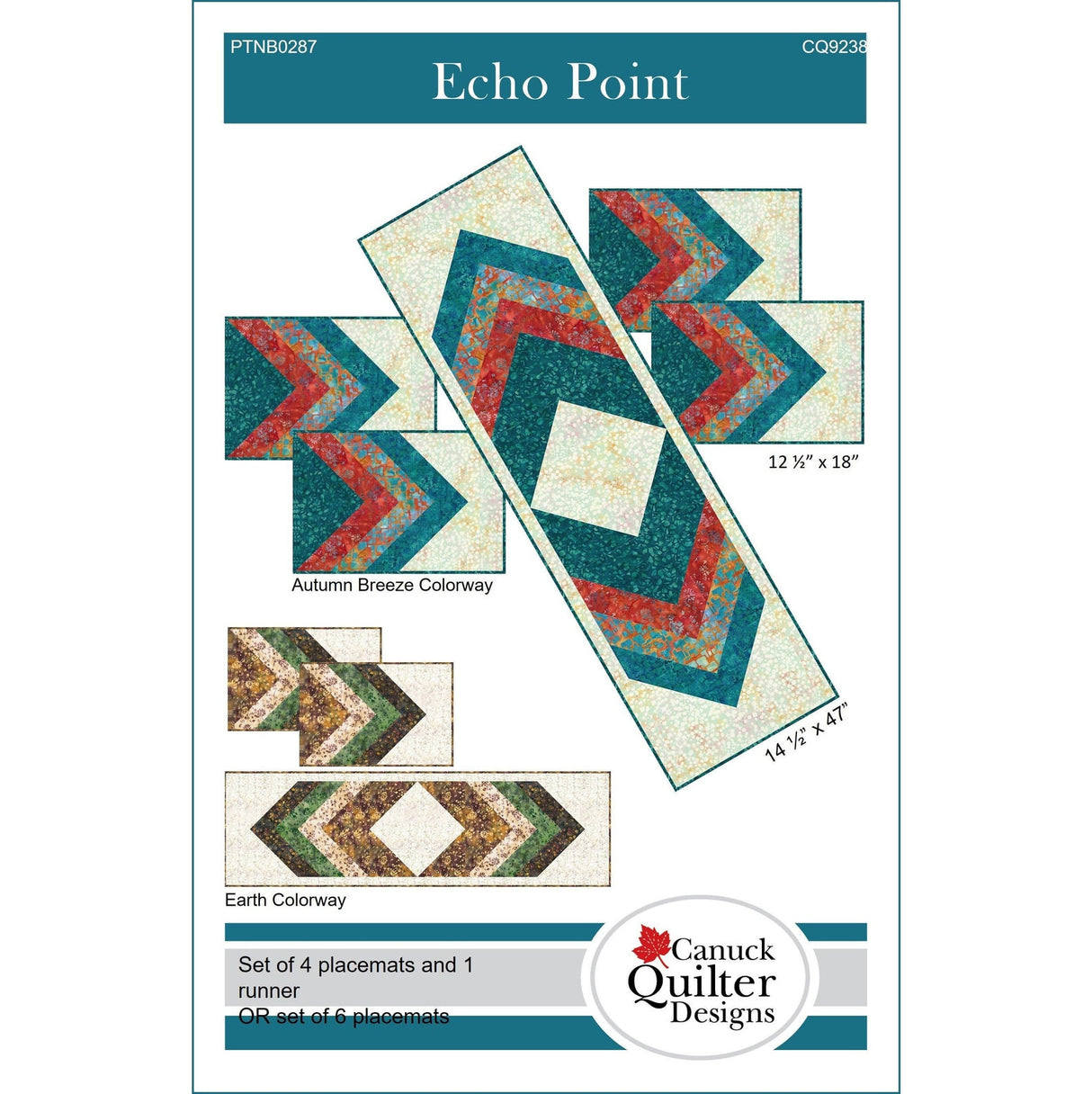 Echo Point Downloadable Pattern by Canuck Quilter Designs