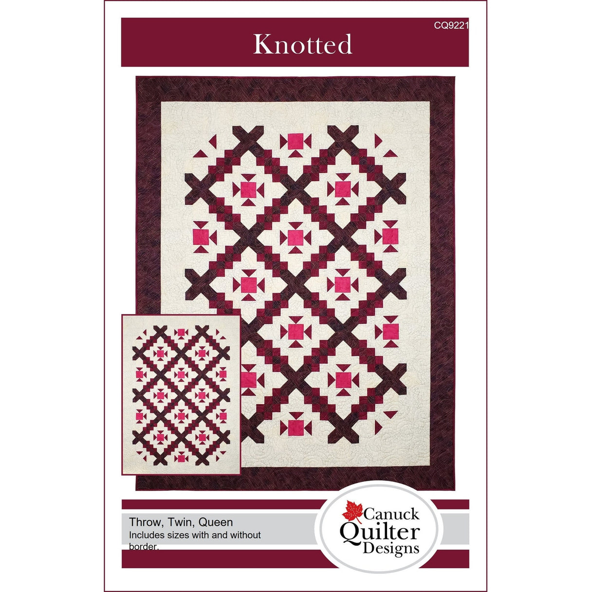 Knotted Downloadable Pattern by Canuck Quilter Designs