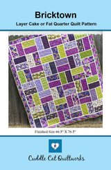 Bricktown Downloadable Pattern by Cuddle Cat Quiltworks