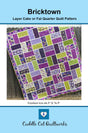 Bricktown Downloadable Pattern by Cuddle Cat Quiltworks