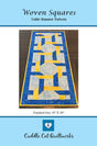 Woven Squares Downloadable Pattern by Cuddle Cat Quiltworks