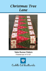 Christmas Tree Lane Downloadable Pattern by Cuddle Cat Quiltworks