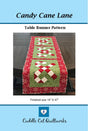 Candy Cane Lane Downloadable Pattern by Cuddle Cat Quiltworks