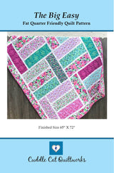 The Big Easy Downloadable Pattern by Cuddle Cat Quiltworks
