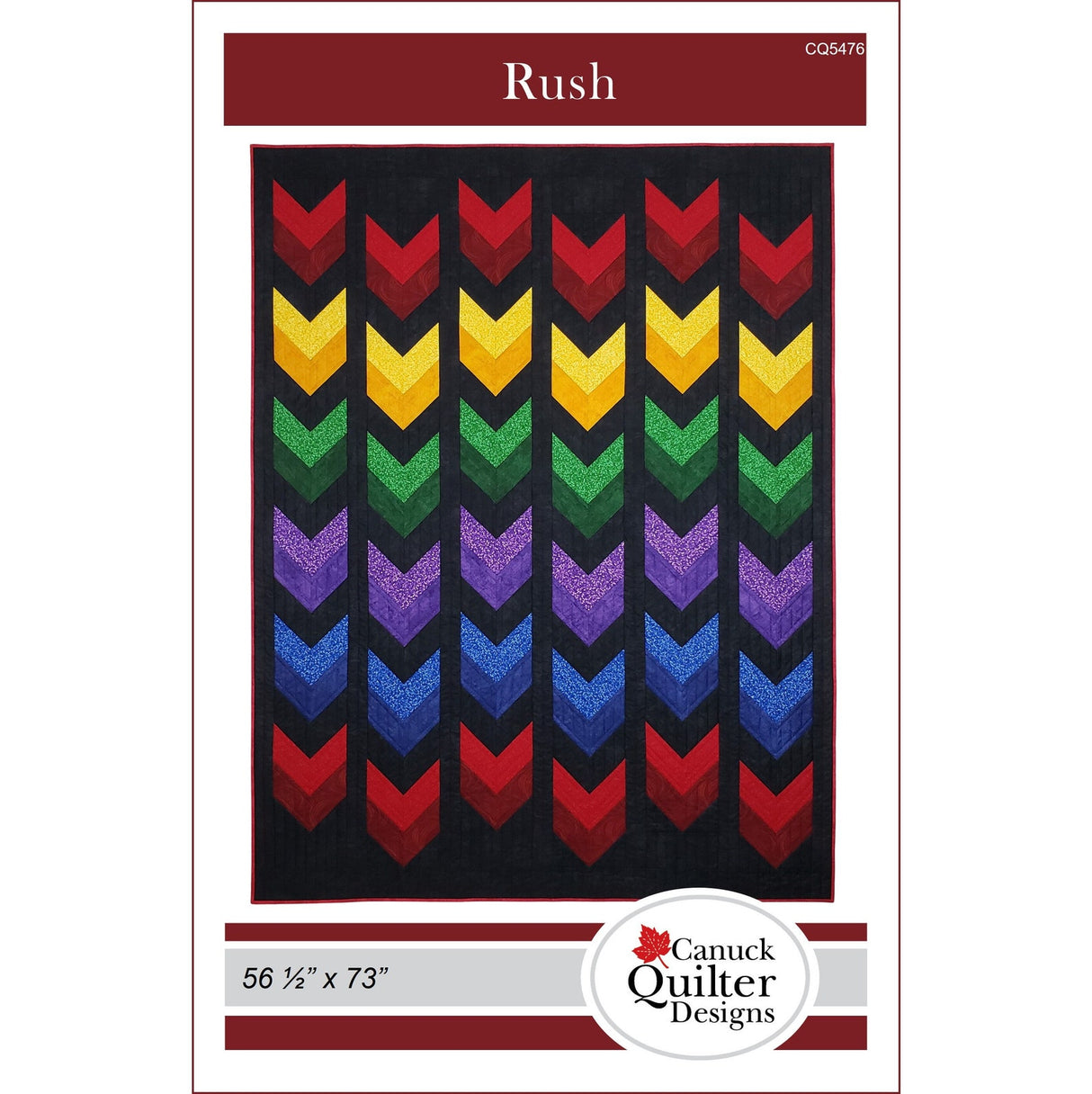 Rush Downloadable Pattern by Canuck Quilter Designs