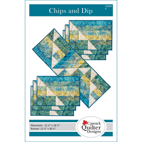 Chips and Dip Downloadable Pattern by Canuck Quilter Designs