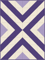 X Quilt Downloadable Pattern by Handwoven By Leah