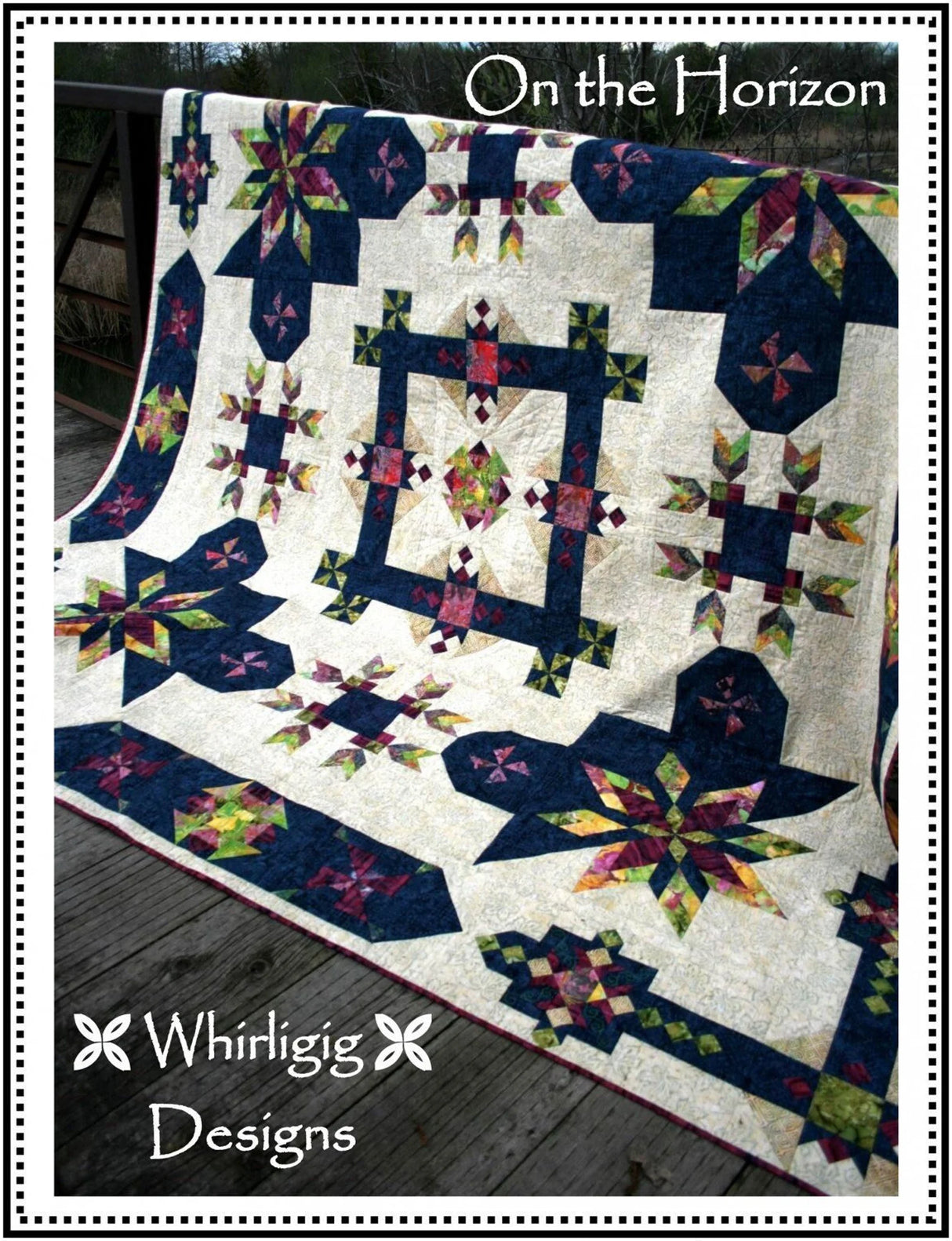 Oh the Horizon BOM Downloadable Pattern by Whirligig Designs