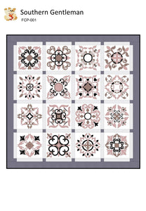 Southern Gentleman Quilt Pattern by FatCat Patterns