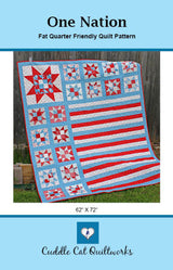 One Nation Downloadable Pattern by Cuddle Cat Quiltworks
