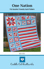 One Nation Downloadable Pattern by Cuddle Cat Quiltworks