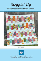 Steppin' Up Downloadable Pattern by Cuddle Cat Quiltworks