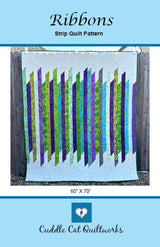 Ribbons Downloadable Pattern by Cuddle Cat Quiltworks