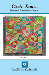 Circle Dance Downloadable Pattern by Cuddle Cat Quiltworks